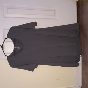 LuLaRoe T-Shirt Dress, Size S, Grey
